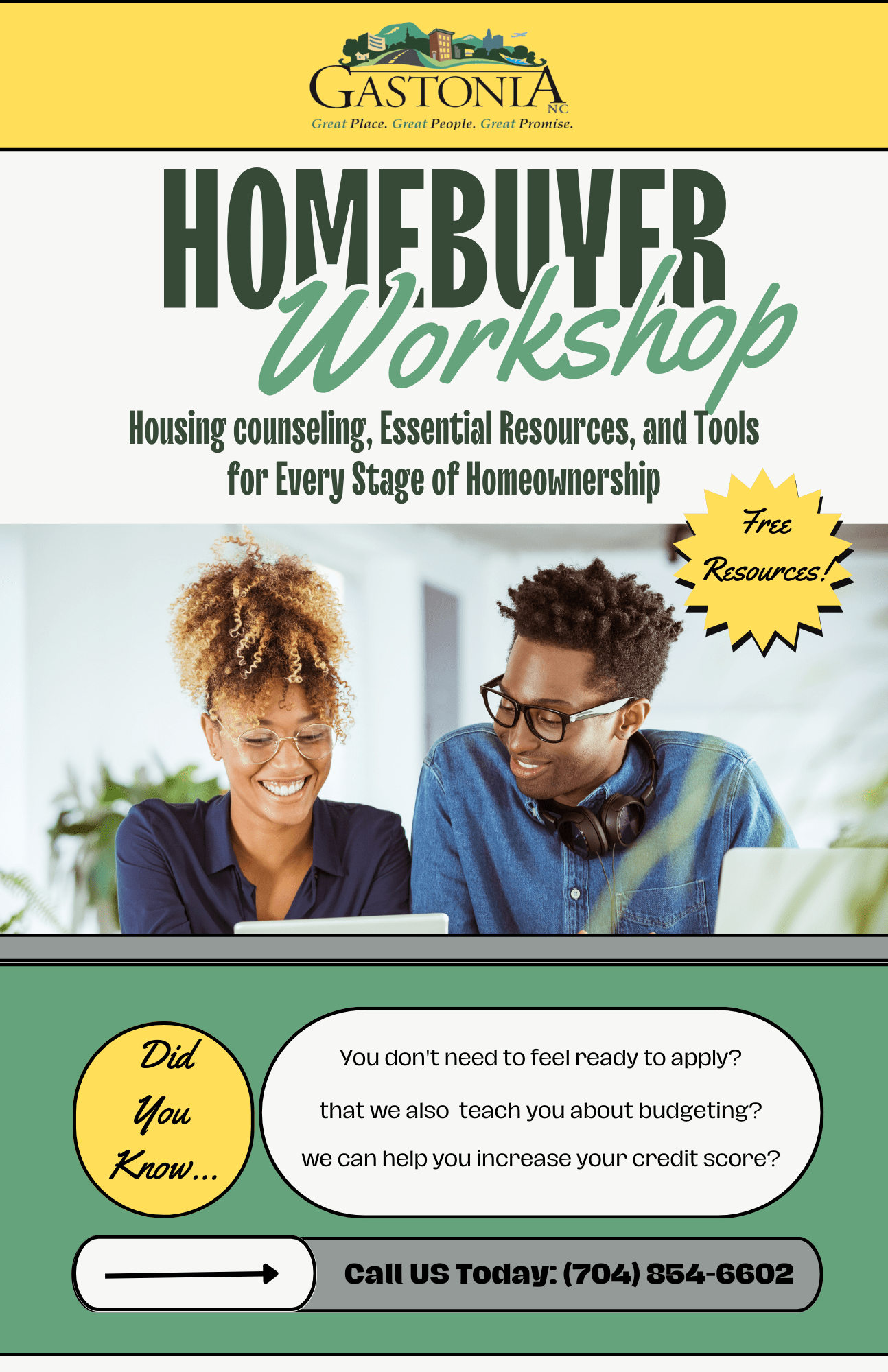 City of Gastonia Homebuyer Assistance Program