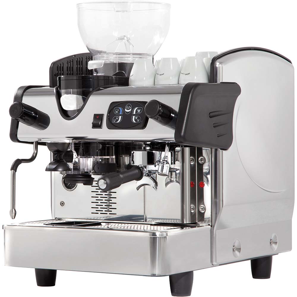 Profi Eingruppige Siebträgermaschine mit Kaffeemühle Inh. 6 Liter