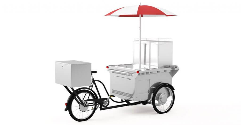 Hot dog bike Gastro Bike
