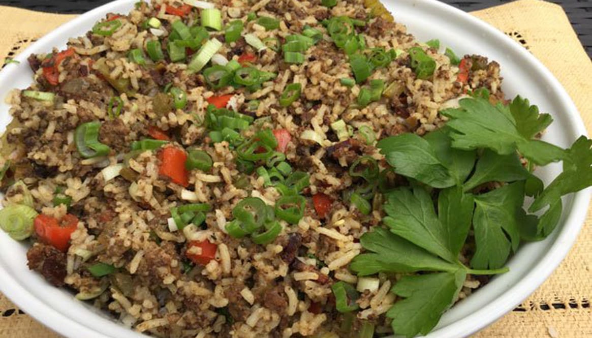 Dirty Rice a Cajun and Creole Recipe Gastrocoach