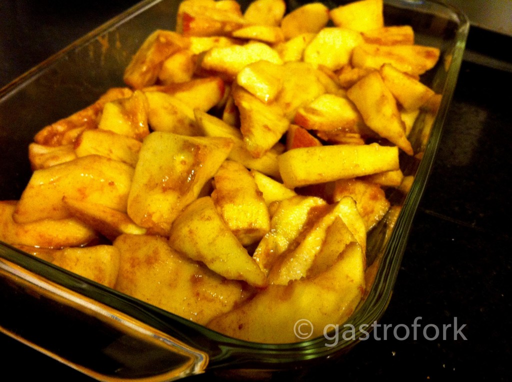 Apple Crisp Recipe gastrofork Vancouver food and travel blog