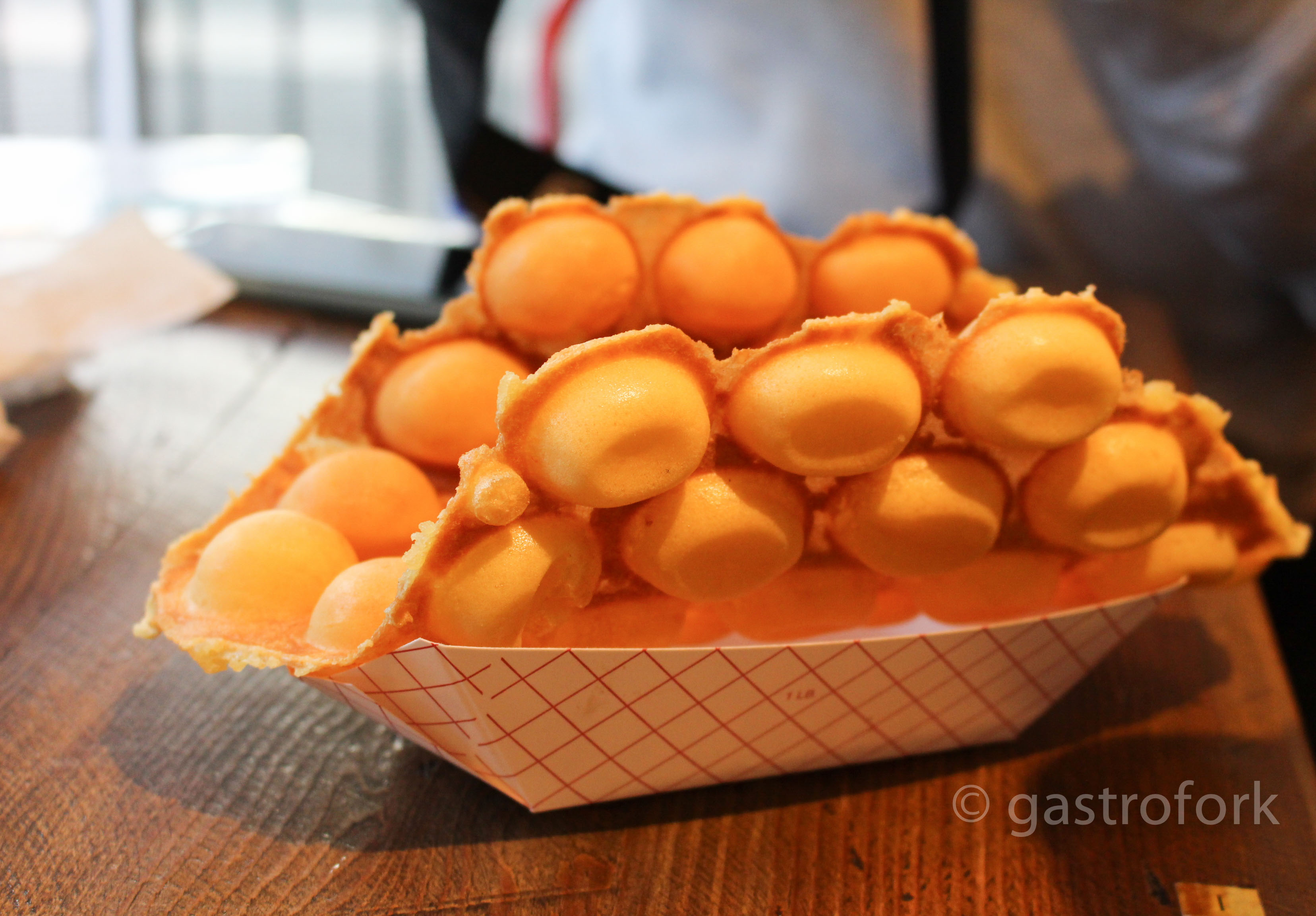 Bubble Waffle Kerrisdale gastrofork Vancouver food and travel blog