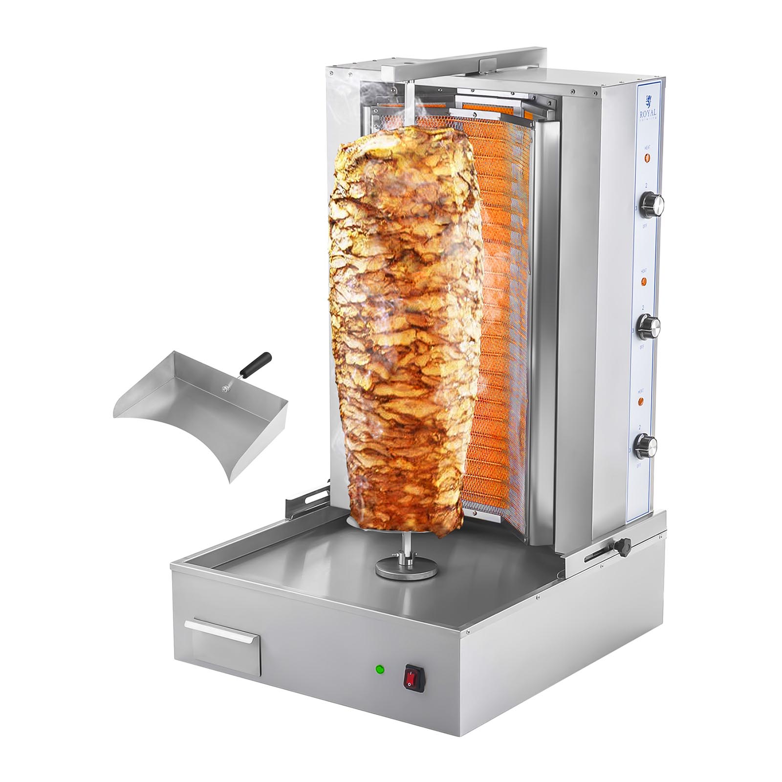 Gril na kebab a gyros RCEK380 6000 W 400 V Gastrokuchyne.sk