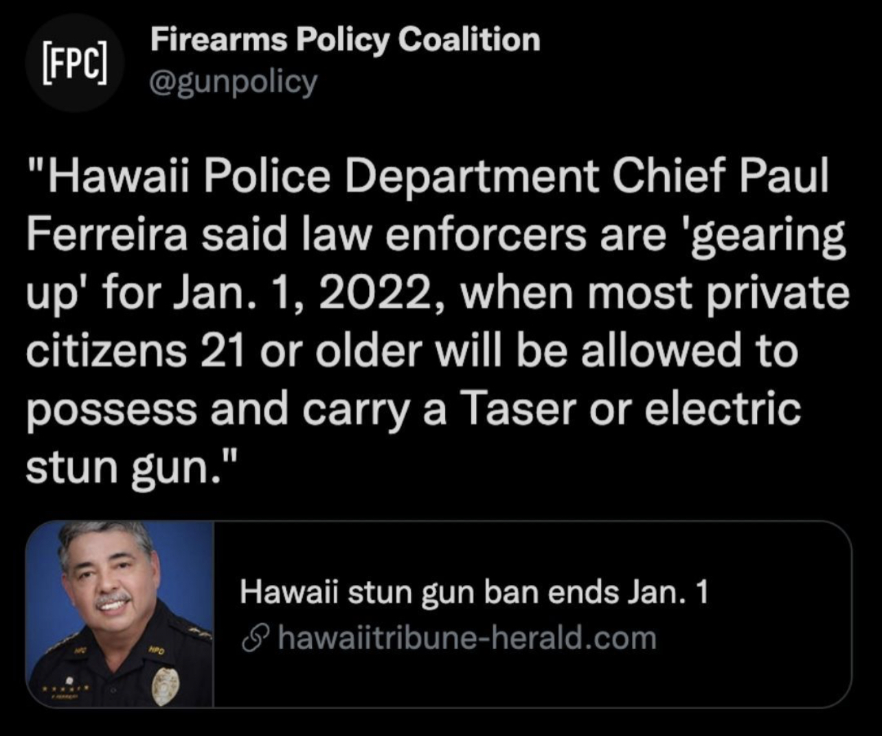 Hawaii is "Gearing Up" for... GAT Daily (Guns Ammo Tactical)