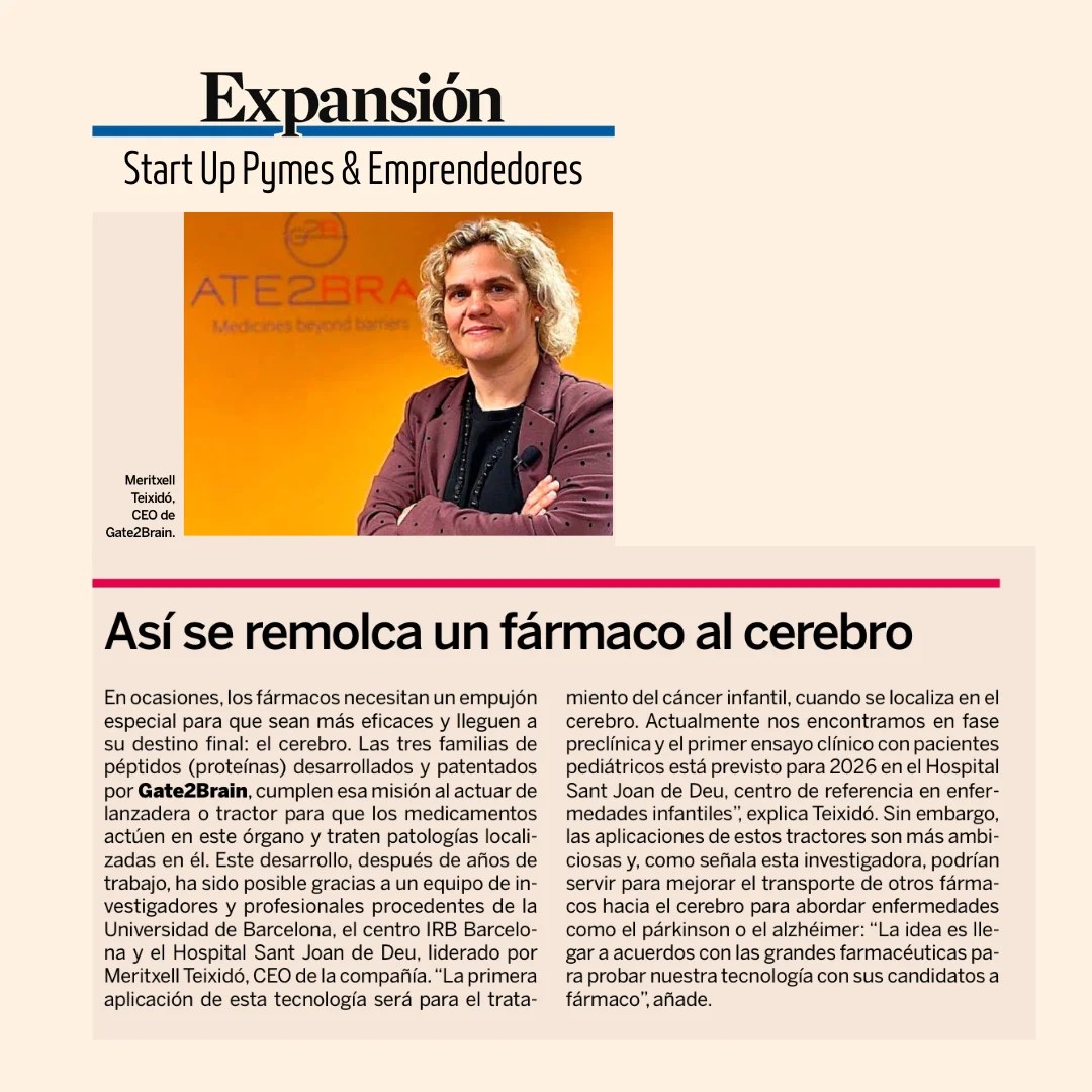 THIS IS HOW A DRUG IS TOWED TO THE BRAIN