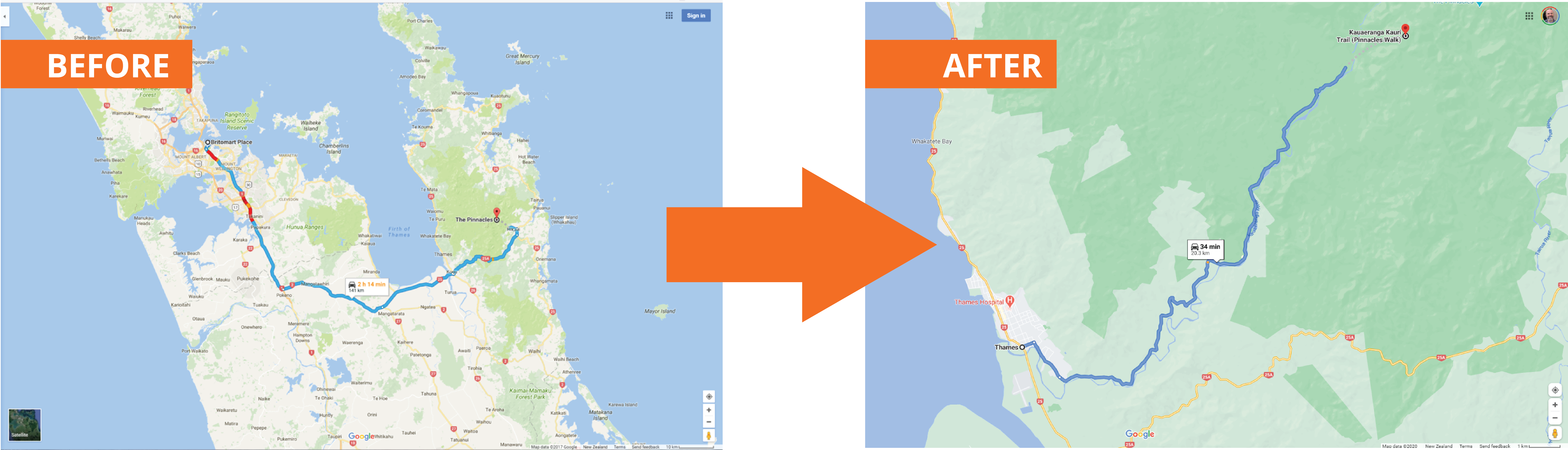 Google Mapping Your Way to Positive Destination Perception Gate 7