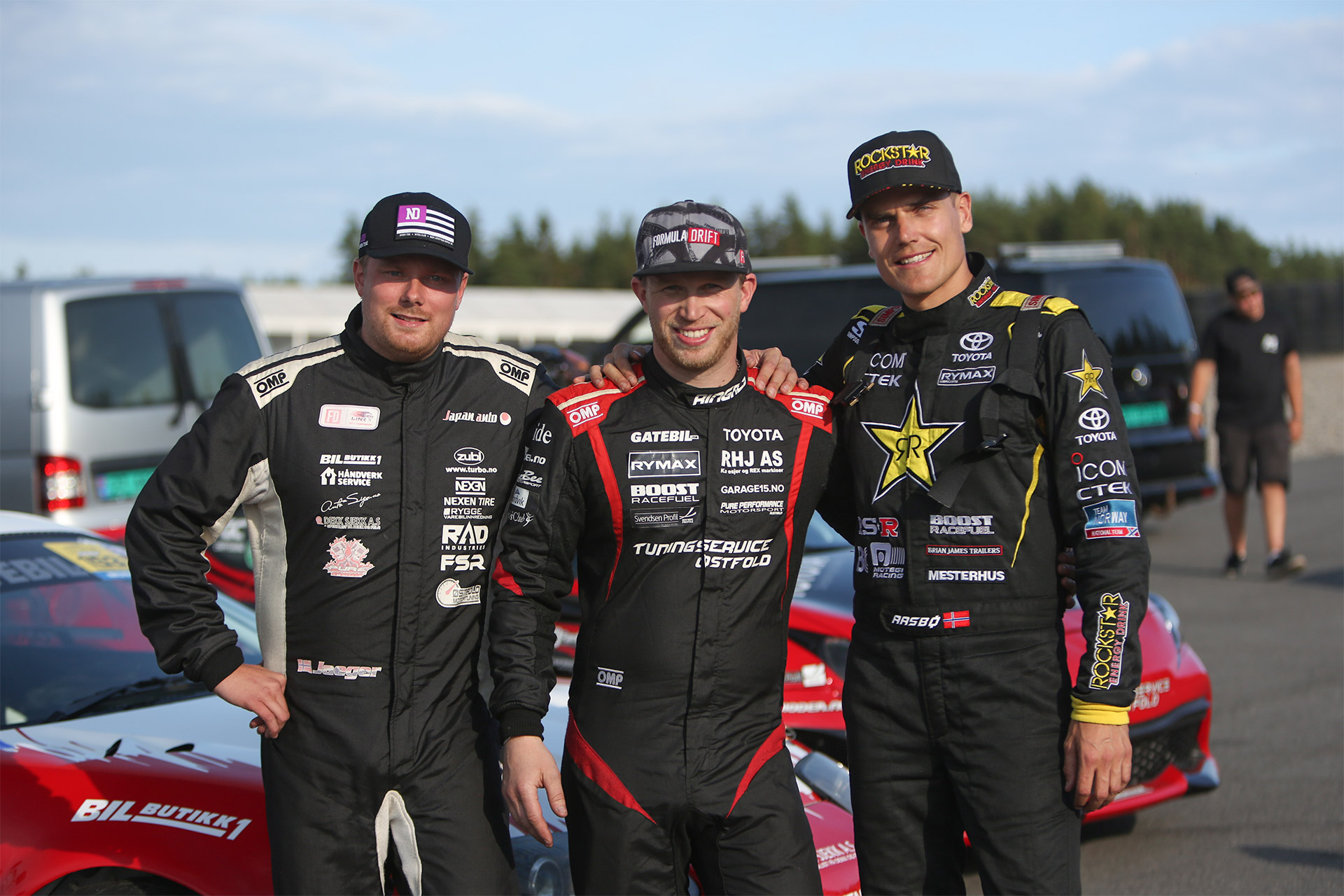 Team Toyota best på Super 3 kval! Gatebil