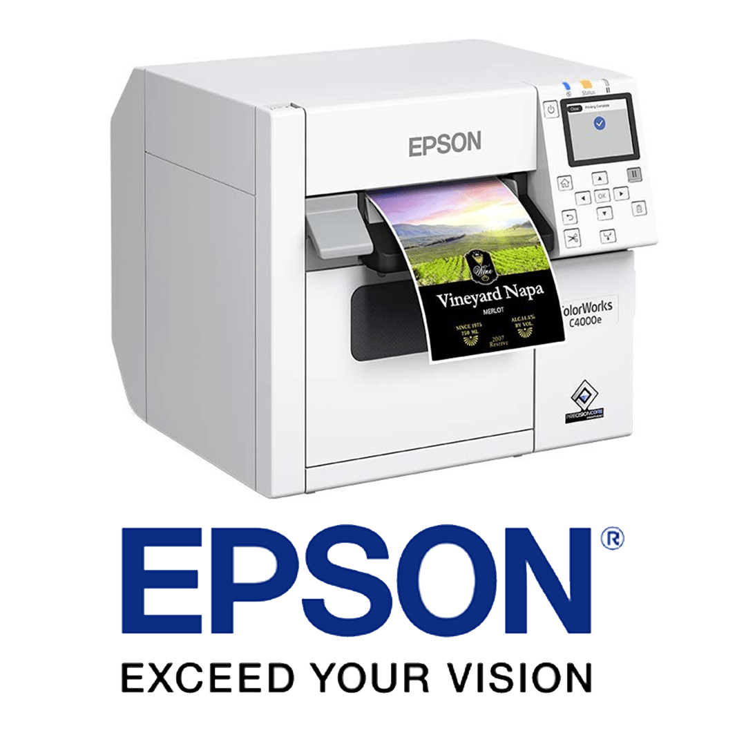 Epson ColorWorks Label Printers Epson Inkjet Label Printing