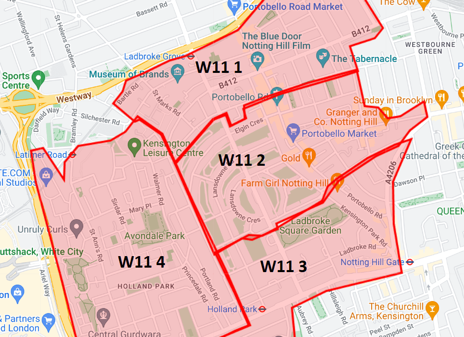 GATE Leaflet Distribution Notting Hill W11 5Star Rated