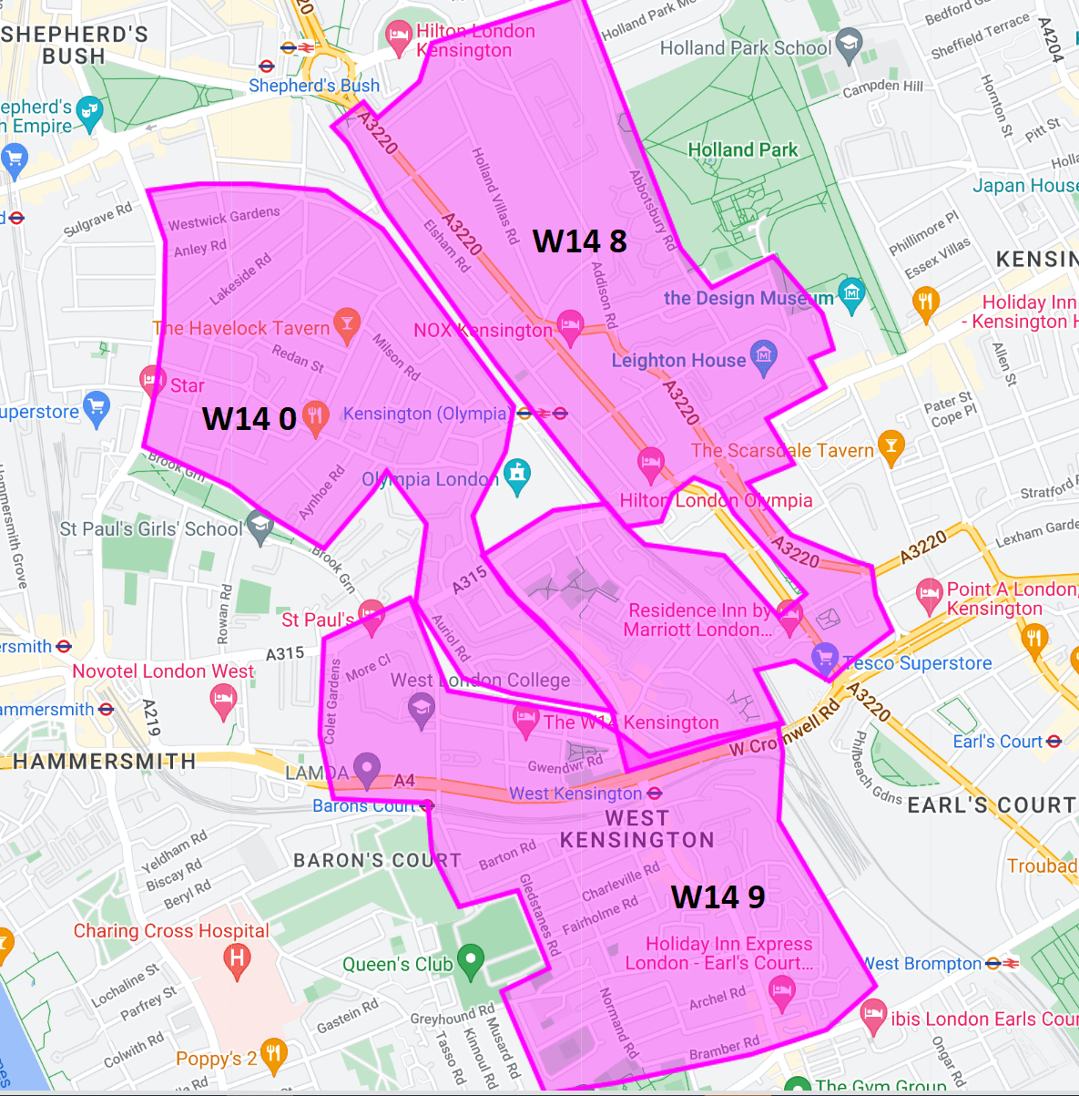 GATE Leaflet distribution W14 West Kensington 5Star Rated