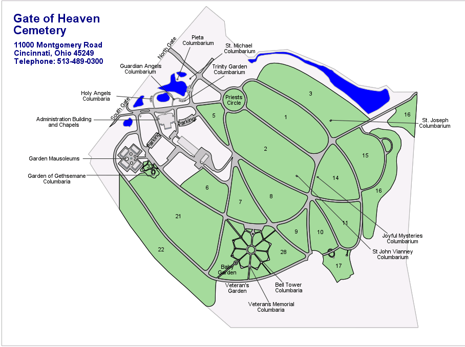 Maps, Tours and Shrines Gate of Heaven