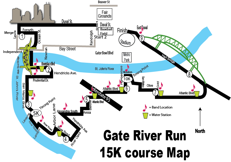 Gate River Run March 20, 2021