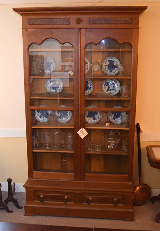SolidWalnutBookcase Gates Antiques Ltd. Richmond, VA