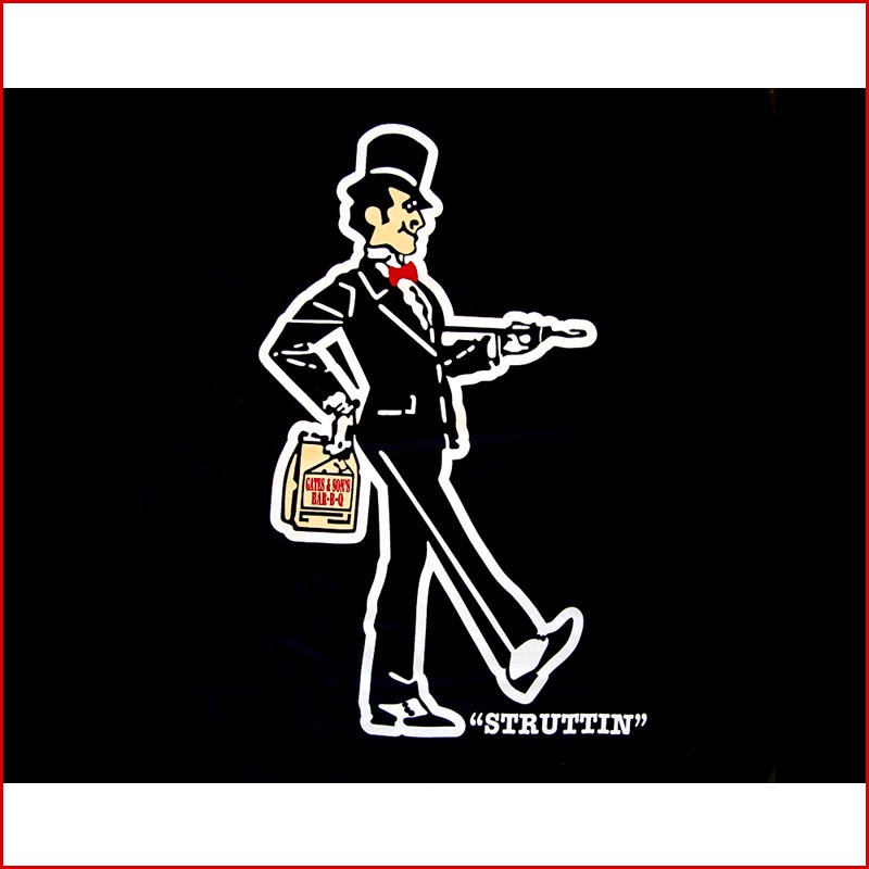 Gates Shirt Black Gates BarBQ