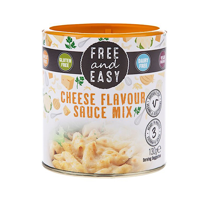 Free & Easy Cheese Sauce Dairy Free 130g Dairy Free and Gluten free