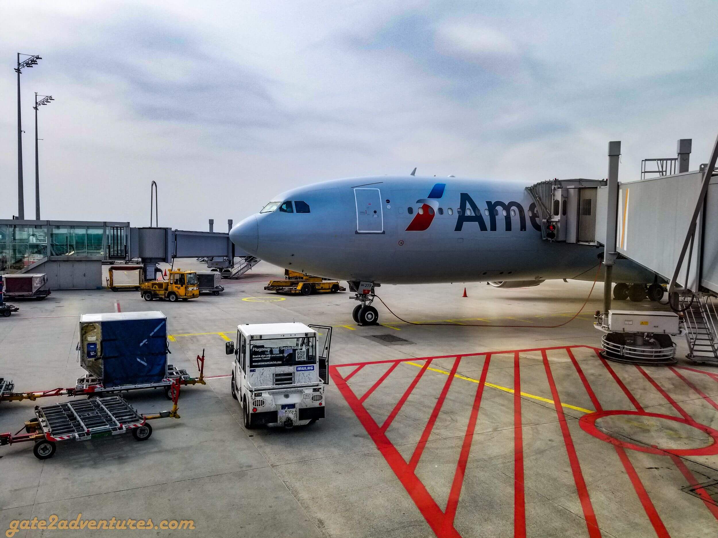 American Airlines Roundtrip Flight from Charlotte to Munich and Back.