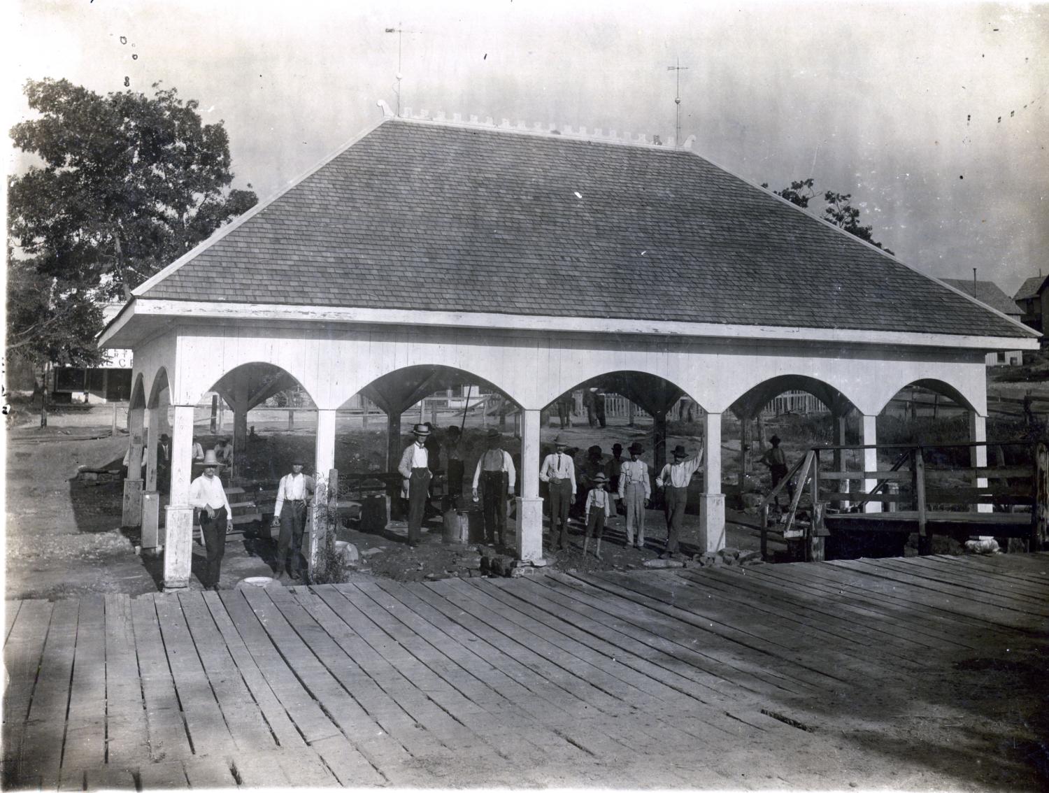 Sulphur Springs Pavilion The Gateway to Oklahoma History