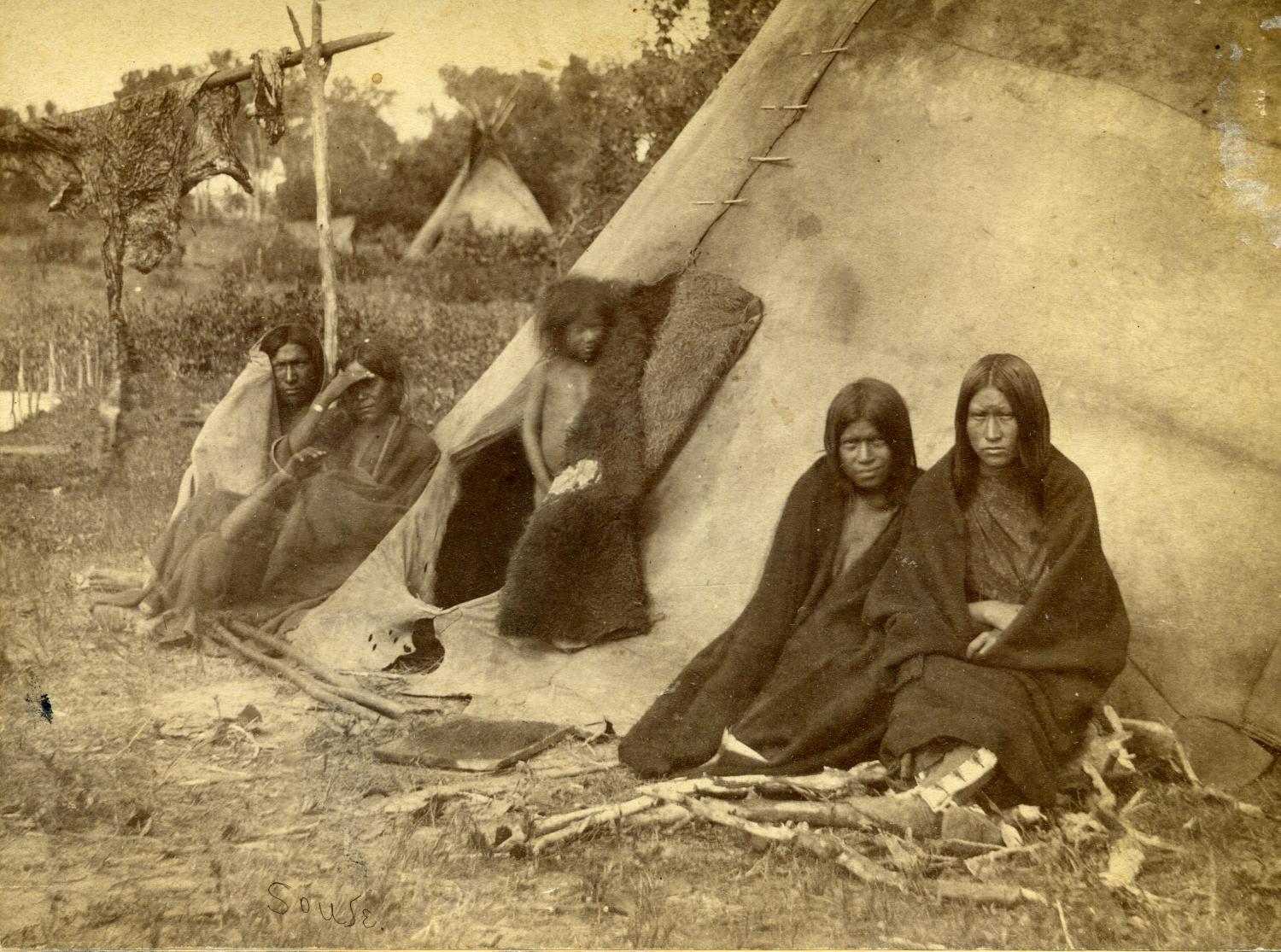 Arapaho Camp Side 1 of 1 The Gateway to Oklahoma History