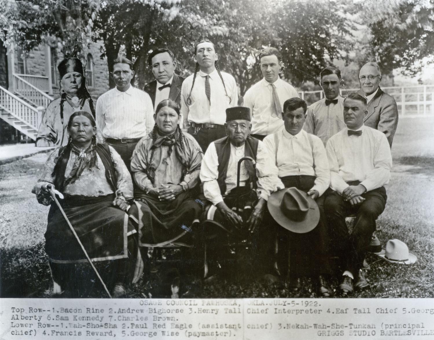 Osage Indians The Gateway to Oklahoma History