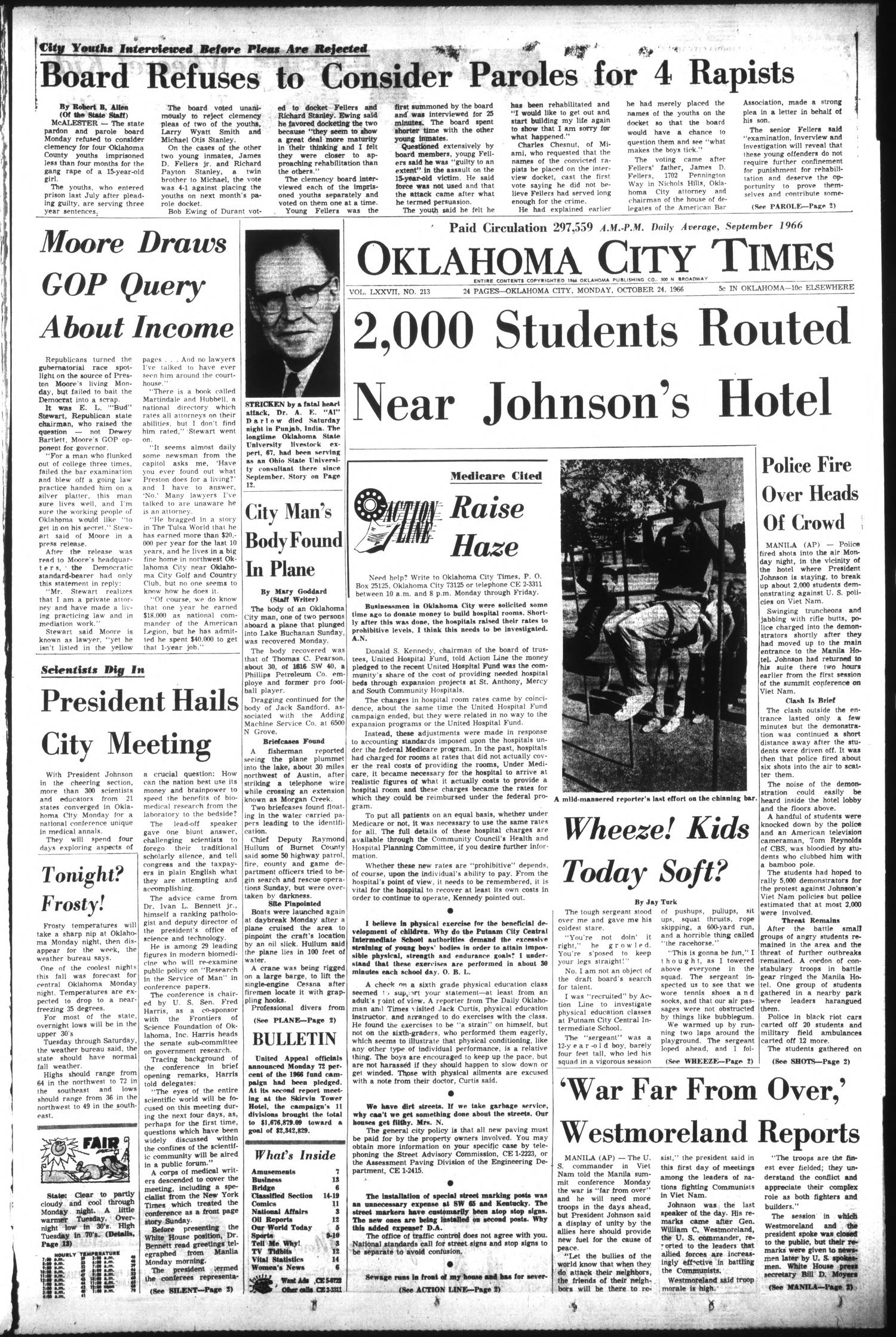 Oklahoma City Times (Oklahoma City, Okla.), Vol. 77, No. 213, Ed. 1