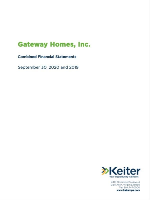 NonProfit Status Gateway Homes Chersterfield Va