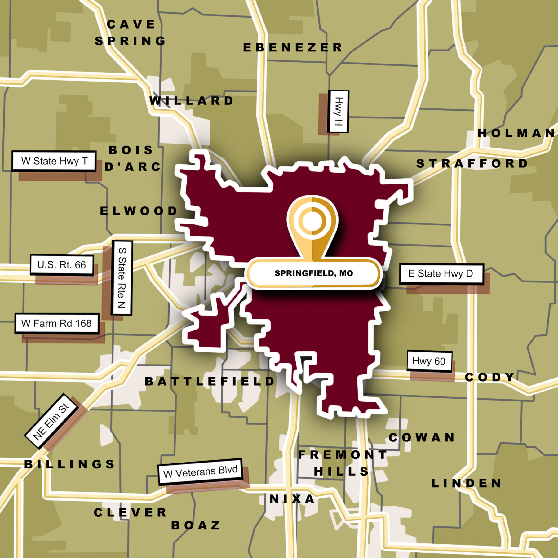 South Springfield's Best Communities, Schools & Landmarks