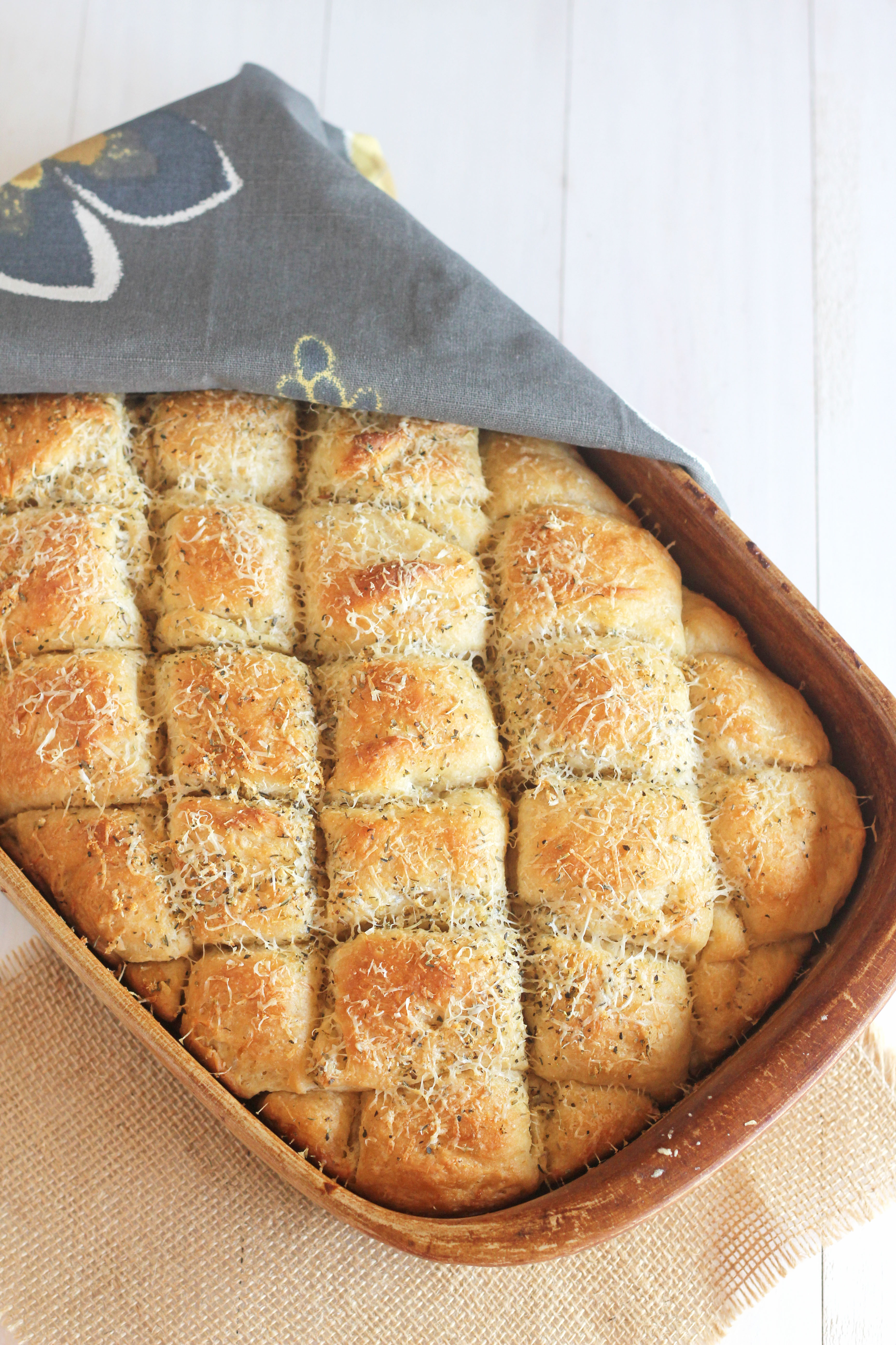 Italian Herb Oatmeal Pan Bread