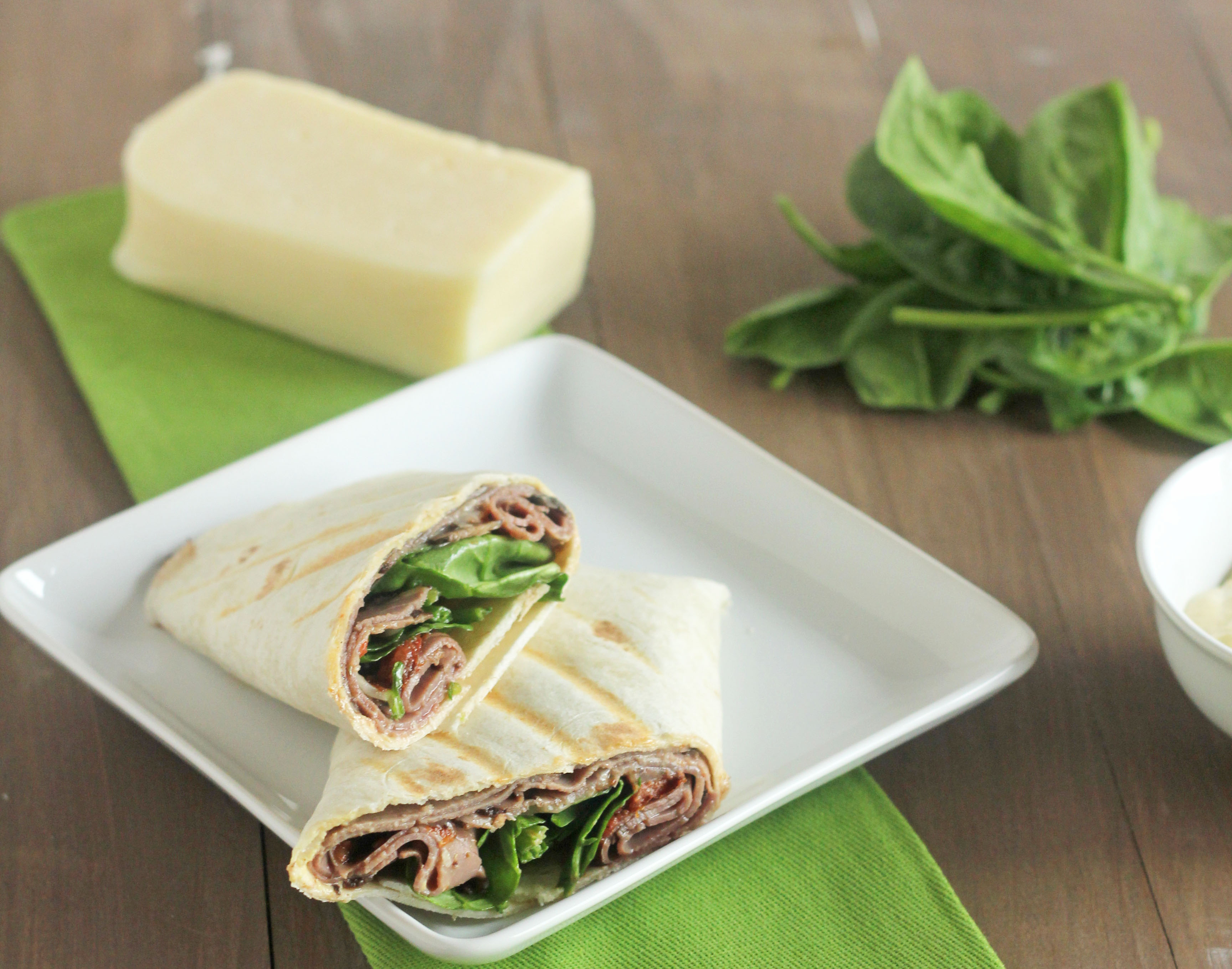 Roast Beef Wraps Gather for Bread