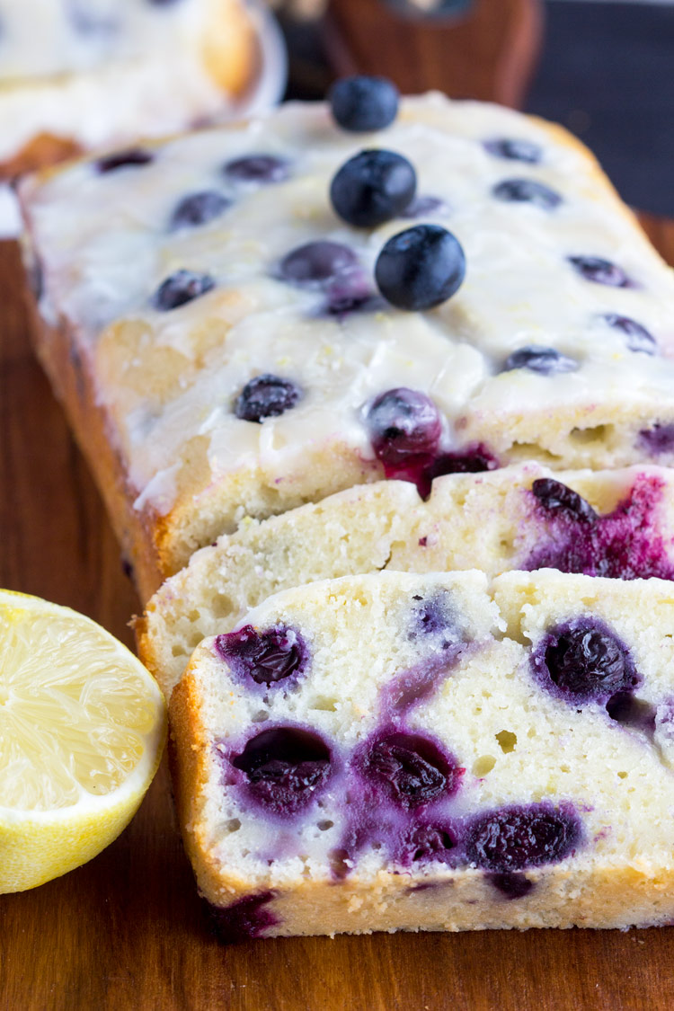 Lemon Blueberry Yogurt Bread