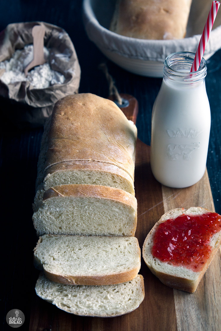 Basic Homemade White Bread Gather for Bread