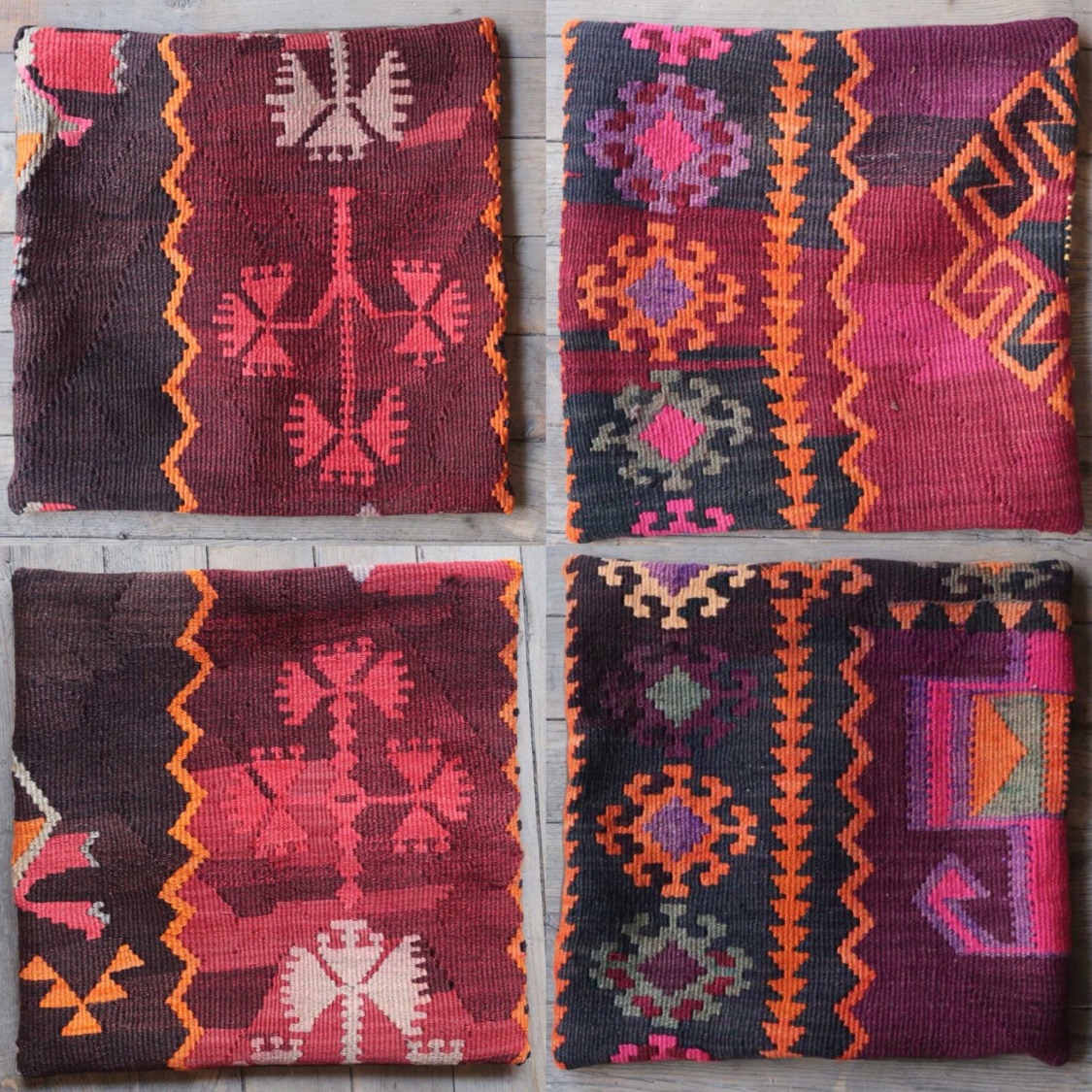 Kaya Kilim Cushion Set of 4 Gatherings Co.