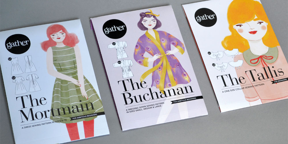 What do points mean? Prizes! Gather sewing patterns