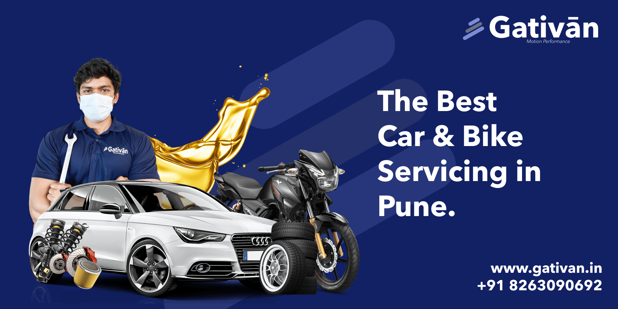 Gativan Car service center near me Doorstep Bike Service