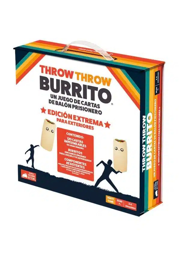 Throw Throw Burrito Edición Extrema » Gato Arcano Juegos de Mesa
