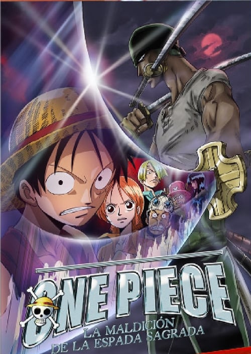 One Piece La maldición de la espada sagrada 2004 [Castellano Japones