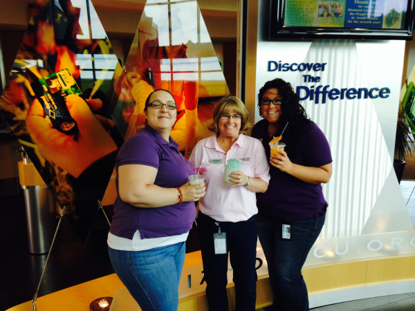 Diamond CU Employee Appreciation Day With Maui Wowi Smoothies Coffees
