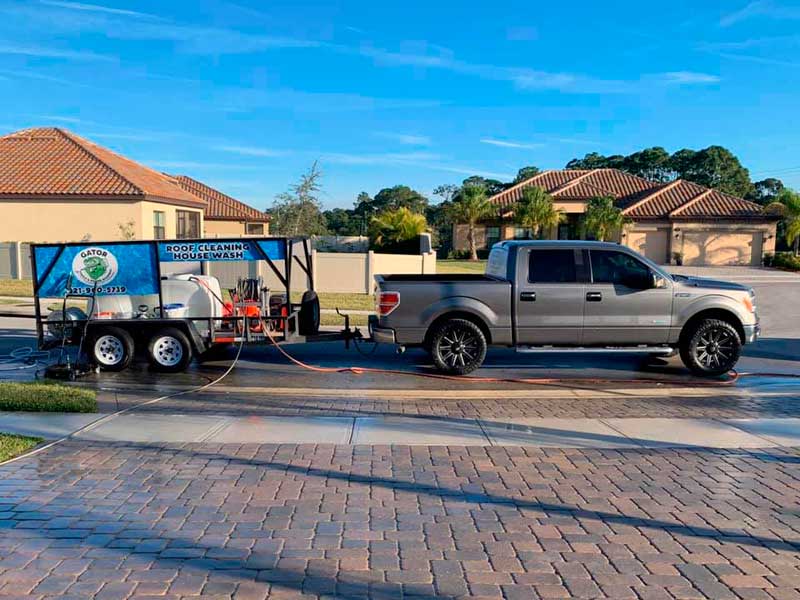 Our Pressure Washing Gallery Palm Bay FL Gator Power Washing