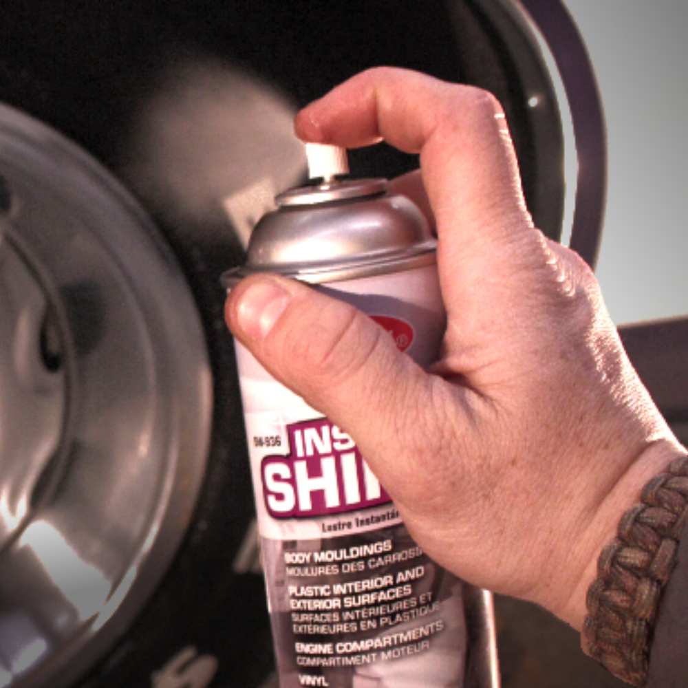 SPRAYWAY INSTANT SHINE AEROSOL TIRE & TRIM SHINE Gator Detailing Products