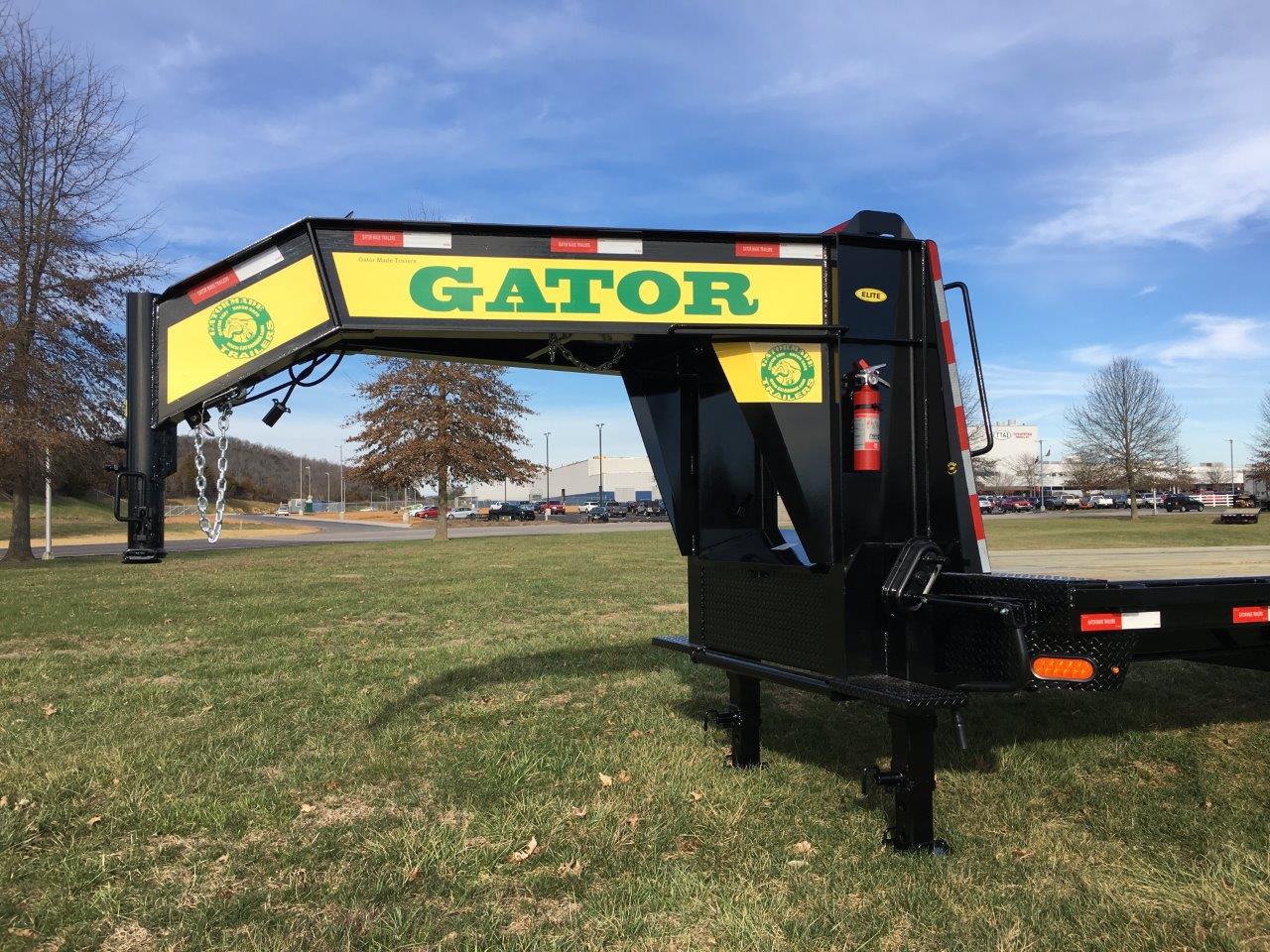 Gooseneck Trailer with Hydraulic Dovetail Gatormade Trailers
