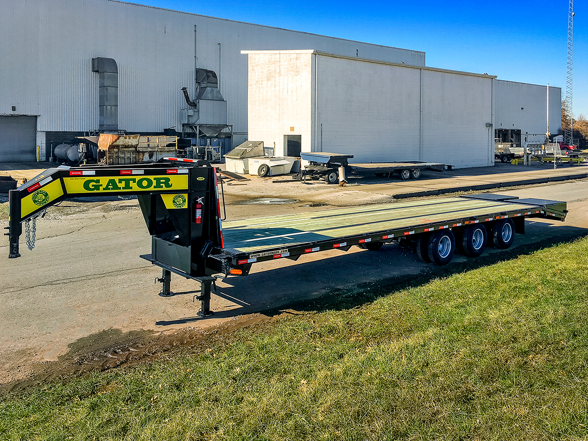 Gooseneck 30k TriAxle Gatormade Trailers