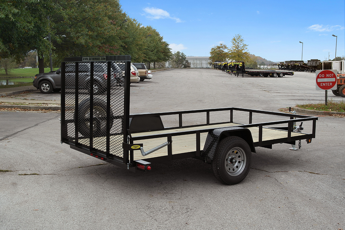 HeavyDuty, Professional Grade 6x12 Utility Trailer Gatormade Trailers