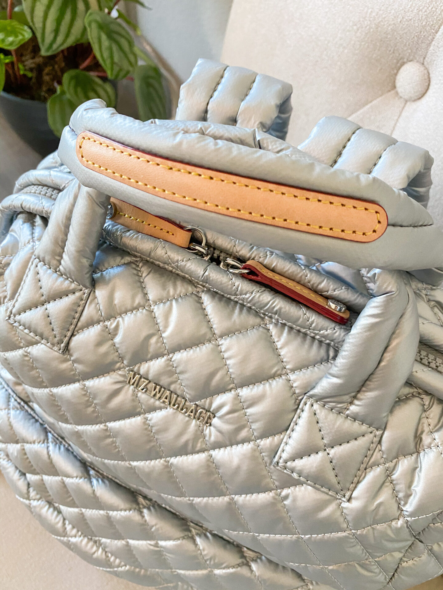 How I pack my MZ Wallace Top Handle Backpack! GatorMOM