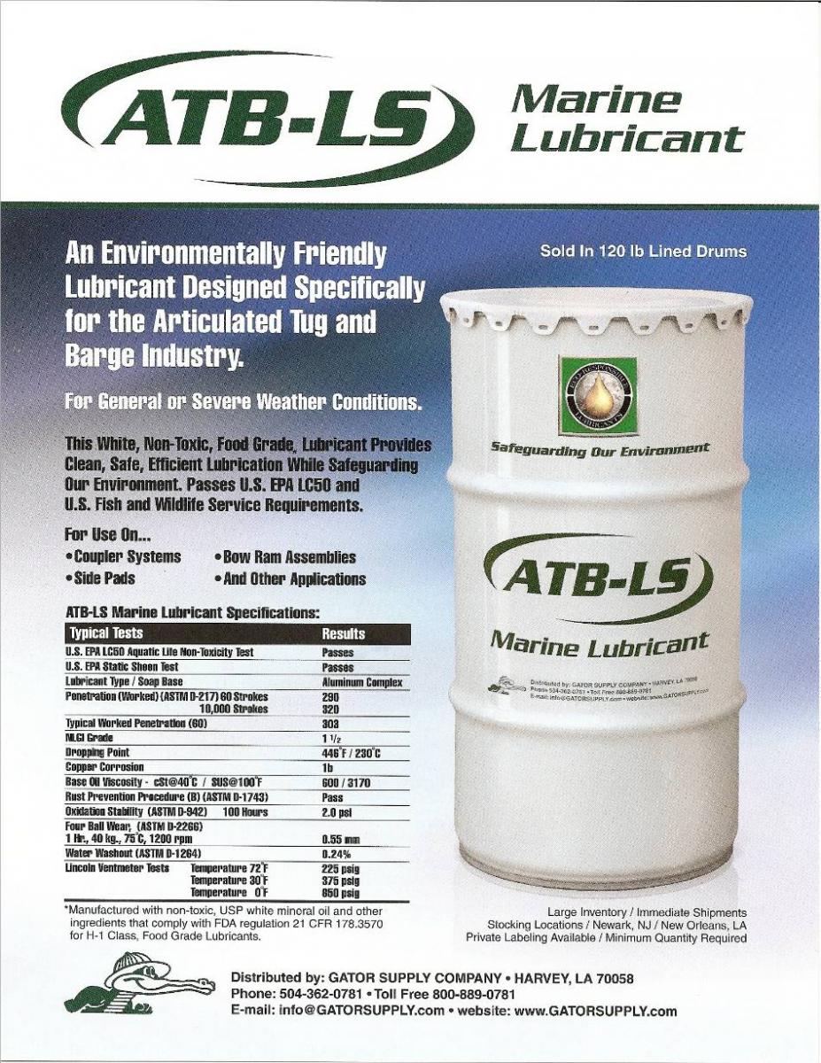 ATBLS Marine Lubricant Gator Supply Company