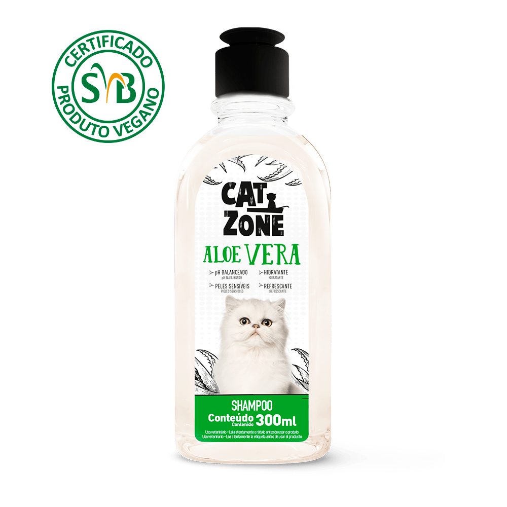 CAT ZONE ALOE VERA SHAMPOO Gatuario