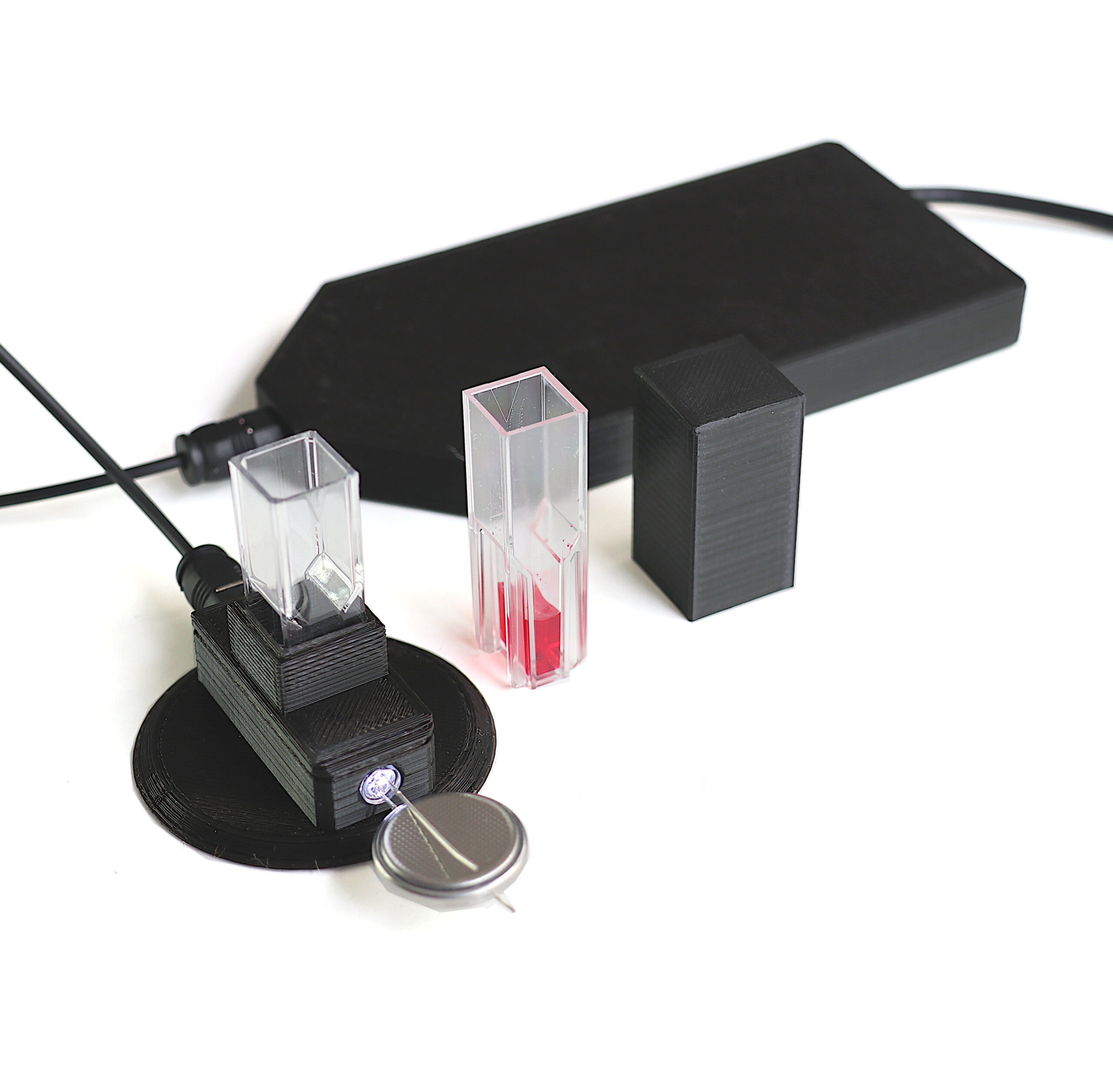 3D Printable Fiber Spectrometer Kit