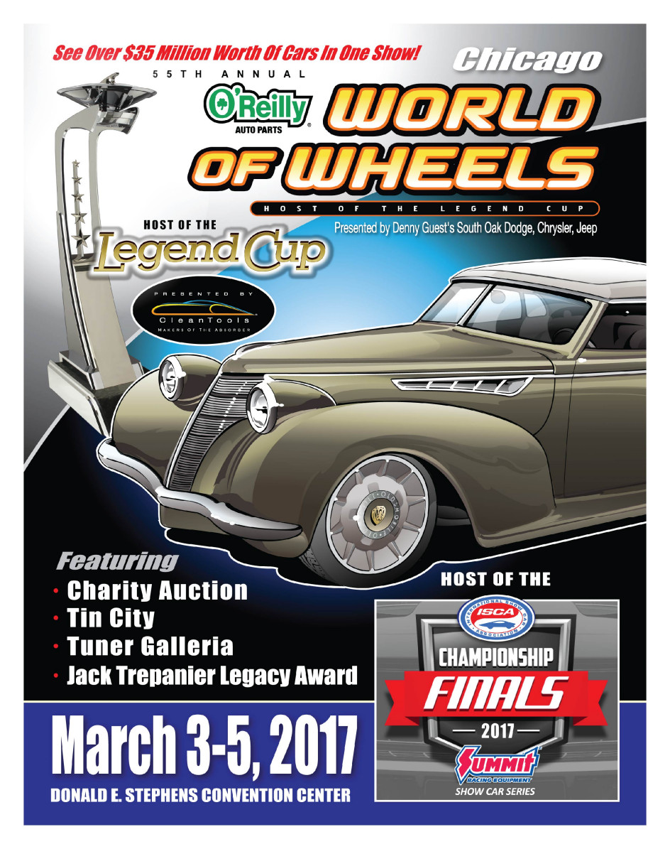 55th Annual O'Reilly Auto Parts World of Wheels in Chicago, IL