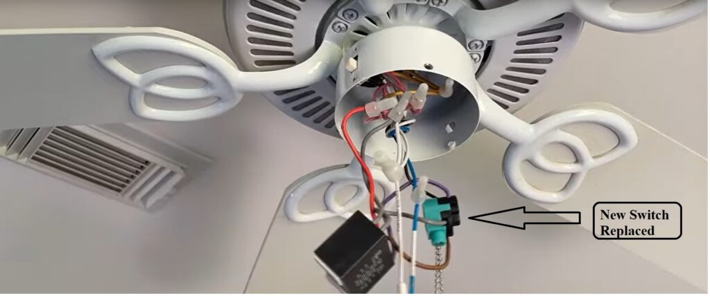 Replacement Of Ceiling Fan Switch, Smart Ceiling Fan Switch Up Or Down