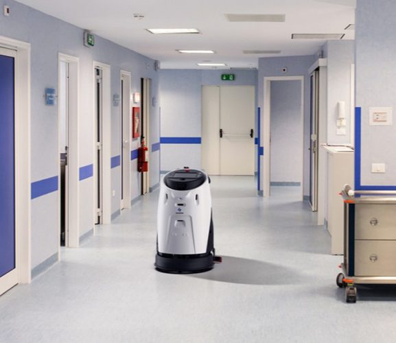 Robotic Floor Scrubbers are Upgrading Healthcare Cleaning! Gausium