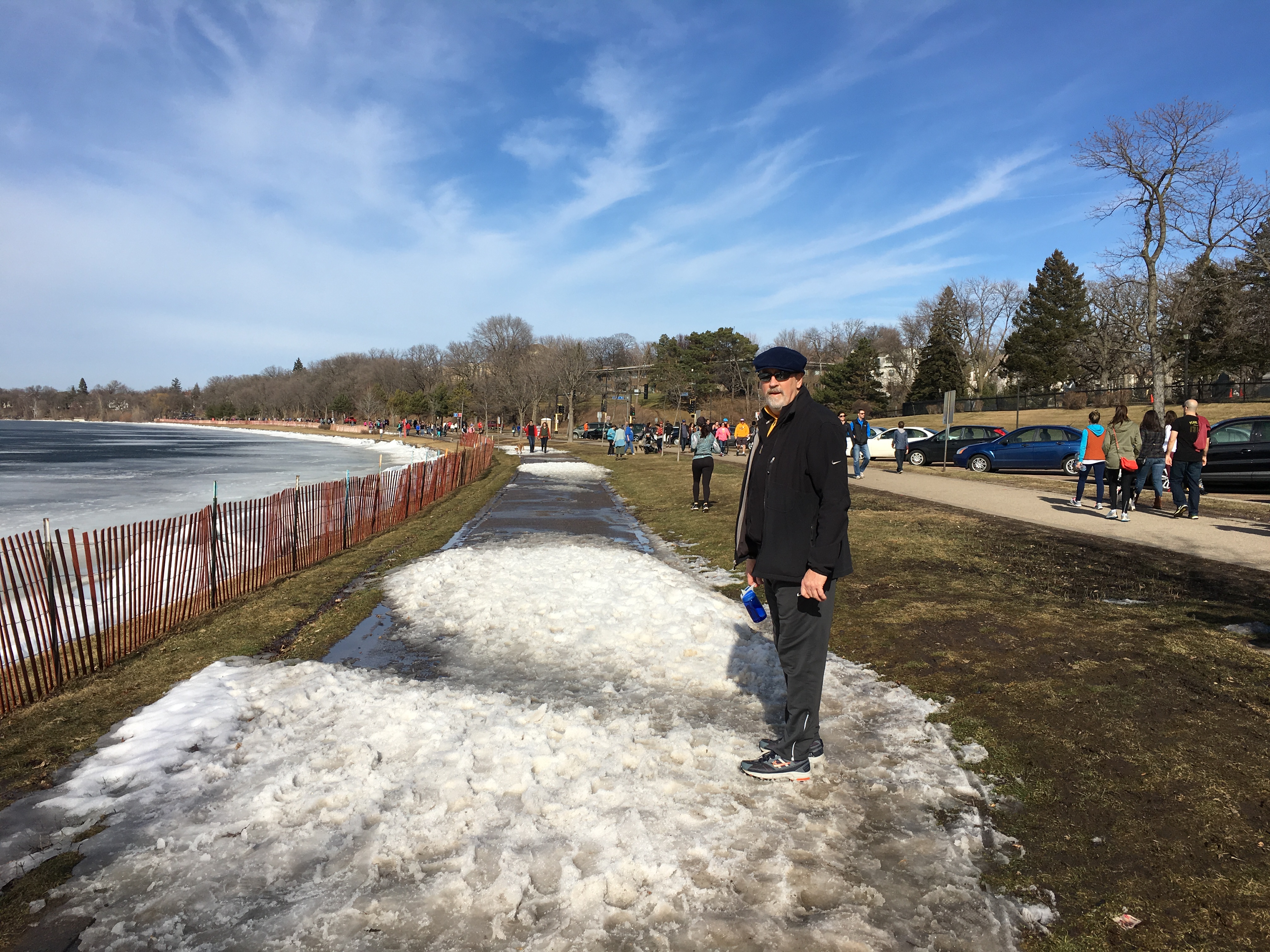 20160227 Lake Calhoun Gaviidae Sails
