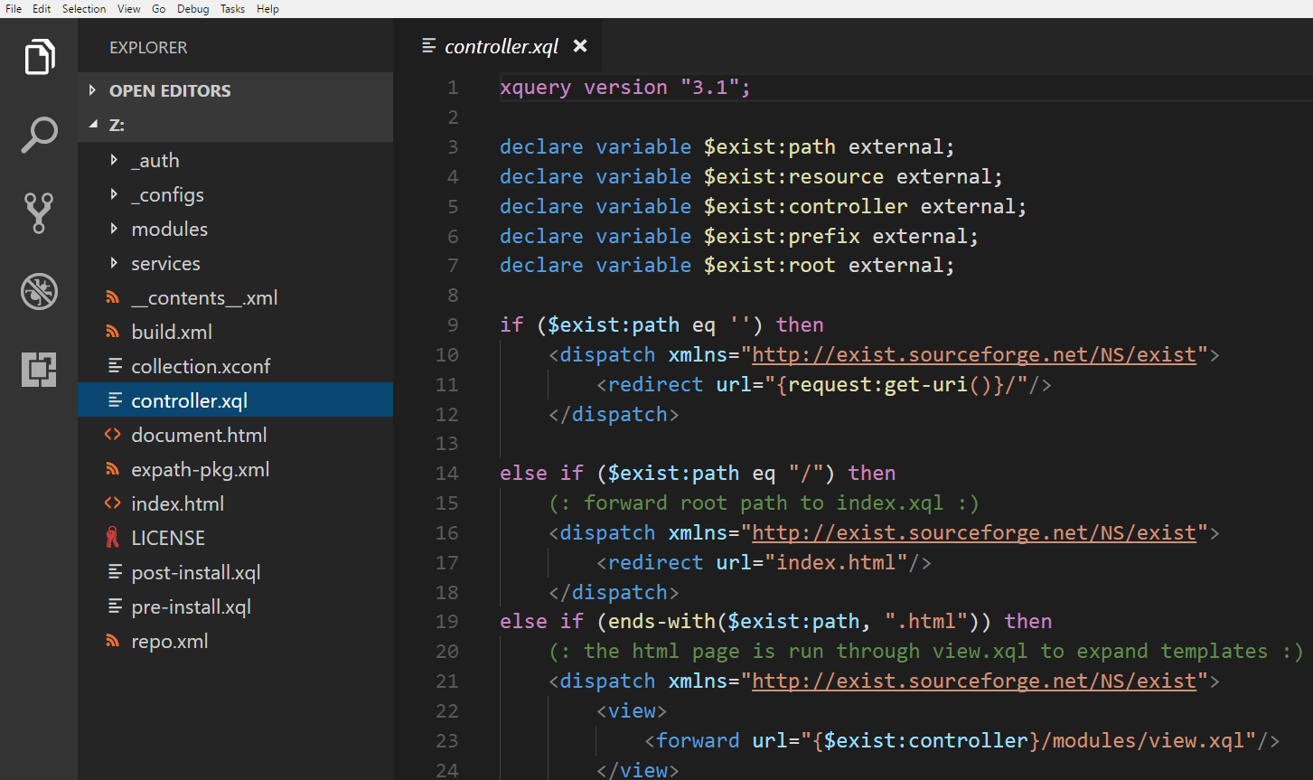 Using VSCode for Development — Gawati Docs 1.0 documentation
